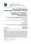 Research paper thumbnail of Tools and Applications of Bioinformatics in Sericulture: A Review