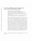 Research paper thumbnail of A reaction–subdiffusion model of fluorescence recovery after photobleaching (FRAP)