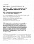 Research paper thumbnail of TCR-mediated hyper-responsiveness of autoimmune G i2-/- mice is an intrinsic naive CD4+ T cell disorder selective for the G i2 subunit