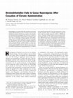 Research paper thumbnail of Dexmedetomidine Fails to Cause Hyperalgesia After Cessation of Chronic Administration