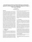 Research paper thumbnail of From the Pursuit of Universal AGI Architecture to Systematic Approach to Heterogenous AGI: Addressing Alignment, Energy, & AGI Grand Challenges