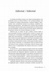 Research paper thumbnail of Editorial (Português)