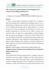 Research paper thumbnail of Défis et enjeux de la commercialisation du sésame biologique dans la commune rurale de Bilanga au Burkina Faso