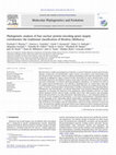 Research paper thumbnail of Phylogenetic analysis of four nuclear protein-encoding genes largely corroborates the traditional classification of Bivalvia (Mollusca)