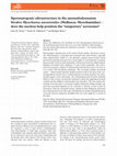 Research paper thumbnail of Spermatogenic ultrastructure in the anomalodesmatan bivalveMyochama anomioides(Mollusca: Myochamidae) - does the nucleus help position the ‘temporary’ acrosome?