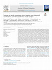 Research paper thumbnail of Tailoring the specific crosslinking sites of graphene oxide framework nanosheets for controlled nanofiltration of salts and dyes