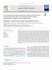 Research paper thumbnail of An eco-friendly and reusable syringe filter membrane for the efficient removal of dyes from water via low pressure filtration assisted self-assembling of graphene oxide and SBA-15/PDA