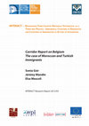 Research paper thumbnail of INTERACT RR2015/03 Corridor Report on Belgium The case of Moroccan and Turkish Immigrants