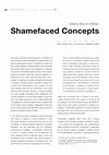 Research paper thumbnail of Shamefaced Concepts