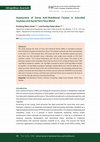 Research paper thumbnail of Assessment of some Anti-Nutritional Factors in  Extruded Soybean and Aerial Yam Flour Blend