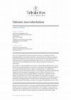 Research paper thumbnail of Vaksiner mot tuberkulose