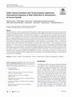 Research paper thumbnail of Subtle Chemical Variations with Strong Ecological Significance: Stereoselective Responses of Male Orchid Bees to Stereoisomers of Carvone Epoxide