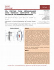 Research paper thumbnail of Co₂ Stripping from Diethanolamine Using Membrane Contactors: Model Validation and Membrane Wettability