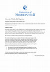 Research paper thumbnail of Investigating the capability of microfocus x-ray computed tomography for areal surface analysis of additively manufactured parts