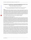 Research paper thumbnail of Development of an interlaboratory comparison investigating the generation or areal surface texture per ISO 25178 from XCT