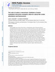 Research paper thumbnail of The Color of Cation-π Interactions: Subtleties of Amine-Tryptophan Interaction Energetics Allow for Radical-like Visible Absorbance and Fluorescence