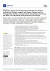 Research paper thumbnail of Pragmatic, Prospective Comparative Effectiveness Trial of Carbon Ion Therapy, Surgery, and Proton Therapy for the Management of Pelvic Sarcomas (Soft Tissue/Bone) Involving the Bone: The PROSPER Study Rationale and Design