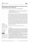 Research paper thumbnail of Gaseous Mercury Limit Values: Definitions, Derivation, and the Issues Related to Their Application