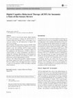 Research paper thumbnail of Digital Cognitive Behavioral Therapy (dCBT) for Insomnia: a State-of-the-Science Review