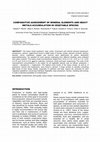 Research paper thumbnail of Comparative assessment of mineral elements and heavy metals accumulation in vegetable species