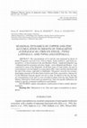 Research paper thumbnail of Seasonal dynamics of coper and zinc acumulation in shots of Phragmites australis (Cav.) Trin ex Steud., Typha latifolia L. and Typha angustifolia L