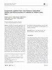 Research paper thumbnail of Exogenously Applied Citric Acid Enhances Antioxidant Defense and Phytoextraction of Cadmium by Willows (Salix Spp.)