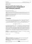 Research paper thumbnail of Range-kernel weak orthogonality of some elementary operators