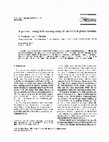 Research paper thumbnail of A pressure tuning hole burning study of resorufin in protic solvents