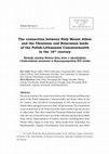 Research paper thumbnail of Shumylo, S. (2023). The connection between Holy Mount Athos and the Ukrainian and Belarusian lands of the Polish-Lithuanian Commonwealth  in the 16th century // Rocznik Teologiczny. Chrześcijańska Akademia Teologiczna w Warszawie. LXV – z. 4(65)/2023. P. 693-711