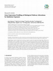 Research paper thumbnail of Gene Expression Profiling of Biological Pathway Alterations by Radiation Exposure