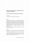 Research paper thumbnail of Conciencia del mundo, experiencia y reivindicación de una sociología de la modernidad