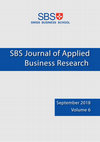 Research paper thumbnail of SBS Journal of Applied Business Research (JABR) Volume 6