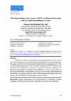 Research paper thumbnail of Meaning making in the context of EFL teaching and learning with an artificial intelligence system