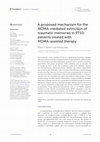 Research paper thumbnail of A proposed mechanism for the MDMA-mediated extinction of traumatic memories in PTSD patients treated with MDMA-assisted therapy