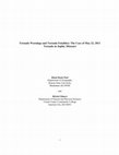 Research paper thumbnail of Tornado Warnings and Tornado Fatalities: The Case of May 22, 2011 Tornado in Joplin, Missouri