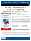 New Media Communication Skills for Engineers and IT Professionals Cover Page