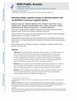 Research paper thumbnail of Detecting reliable cognitive change in individual patients with the MATRICS Consensus Cognitive Battery