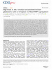 Research paper thumbnail of High levels of NRF2 sensitize temozolomide-resistant glioblastoma cells to ferroptosis via ABCC1/MRP1 upregulation