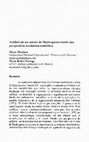 Research paper thumbnail of Análisis de un soneto de Shakespeare desde una perspectiva semántica-semiótica