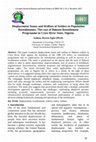 Research paper thumbnail of Displacement Status and Welfare of Settlers In Population Resettlements: The Case of Bakassi Resettlement Programme In Cross River State, Nigeria