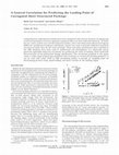 Research paper thumbnail of A General Correlation for Predicting the Loading Point of Corrugated Sheet Structured Packings