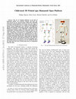 Research paper thumbnail of Child-sized 3D Printed igus Humanoid Open Platform