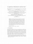 Research paper thumbnail of An application of Blockchain for small size loans ⋆ Bálint Molnár 2[0000-0001-5015-8883] , Ayda Bransia 1[0009-0001-7154-0536] , Galena Pisoni 4[0000-0001--3266-1773] , and Simon Thompson 2,3[0000-0002-2350-301X