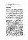 Research paper thumbnail of The Institutional Process of Market Clientelism: Guanxi and Private Business in a South China City