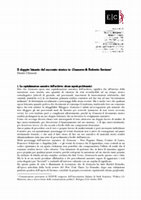 Research paper thumbnail of Il doppio binario del racconto storico in Gomorra di Roberto Saviano