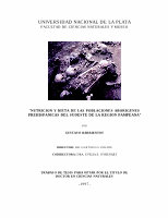 Research paper thumbnail of Nutrición y Dieta de las Poblaciones Aborígenes Prehispánicas del Sudeste de la Región Pampeana