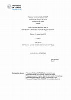 Research paper thumbnail of Le P. Princeton Pharaonic Roll 10. Contribution à l'étude des rituels de l'Égypte ancienne. Soutenance de thèse.