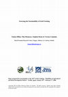 Research paper thumbnail of Assessing the Sustainability of Irish Farming