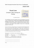 Research paper thumbnail of Visual Lives: Carrington's Letters, Drawings and Paintings