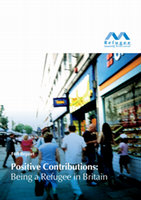 Research paper thumbnail of Positive contributions: Being a refugee in Britain